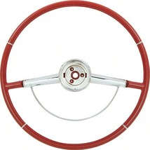 OER 16" Two Tone Red Steering Wheel 1964 Chevy Impala Bel Air Biscayne - $309.98