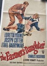 The Farmer&#39;s Daughter 1964 vintage movie poster - £117.84 GBP