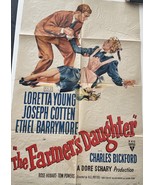 The Farmer&#39;s Daughter 1964 vintage movie poster - £118.52 GBP