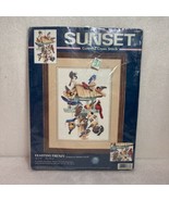 Dimensions Sunset Counted Cross Stitch Kit 13683 Feasting Frenzy Birds C... - £31.15 GBP