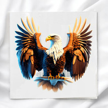 Eagle Fabric Panel for Quilting Sewing Crafting Quilt Block Square - $5.00+