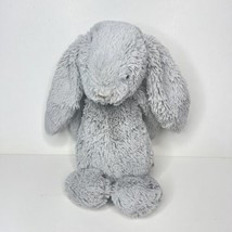 JellyCat Easter Bunny Stuffed Animal Plush Toy Grey Rabbit London 12&quot; - £15.81 GBP