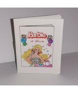 Vintage Barbie de Fiesta Mini 4&quot; Blank Book Spanish Happy Birthday Barbi... - £7.91 GBP