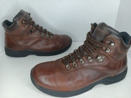 Leather Boots Men&#39;s Beaver Creek Hiking Camping Hunting Size 12M Style Jordan - £24.92 GBP
