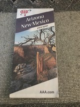AAA Map 2009 State Series Arizona New Mexico Santa Fe Las Cruces Mesa Flagstaff - £3.17 GBP