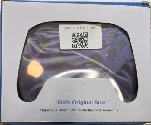 Nintendo Switch Pro Controller Replacement Custom Shell Case - Purple NIB - $8.91