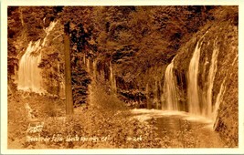 Sepia RPPC Mossbrae Falls Shasta Springs California CA UNP 1920s SSSS Postcard - £16.19 GBP