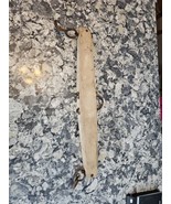 Antique 30&quot; hand hewn wooden Oxen YOKE with Hooks primitive farm decor - $80.95 CAD