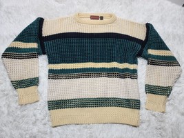 Graham &amp; Gunn Wool Heavy Chunky Knit Pullover Fisherman S Sweater Hand L... - £35.17 GBP