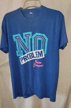 VTG SIngle Stitch No Problem Nassau Bahamas BlueGraphic TShirt Large? - $24.99