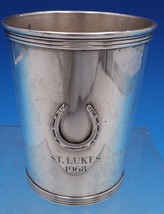 Wm. Kendrick Sterling Silver Mint Julep Cup #1832 with Horseshoe 1968 (#7876) - £313.55 GBP