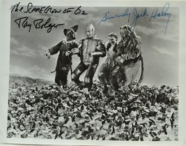 The Wizard Of Oz Cast x2 - Jack Haley &amp; Ray Bolger w/COA - £1,013.61 GBP