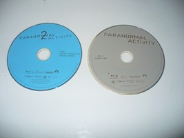Paranormal Activity 1 &amp; 2 Blu-ray Lot Halloween - £2.32 GBP