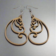 Fibonacci Spiral Dangle Earrings - $145.95 MXN