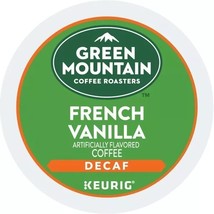 Green Mountain Coffee French Vanilla Decaf, Light Roast, 72ct - Bulk - O... - $31.99