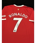 Cristiano Ronaldo Signed Manchester United Soccer Jersey COA - £278.33 GBP