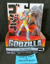 Godzilla Jet Jaguar classic movie Playmates action figure science fiction 6.5&quot; - £62.01 GBP