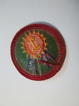 Girl Scout 1990&#39;s Junior My Self Esteem Badge Being My Best #1 Blue Ribbon Patch - £3.59 GBP