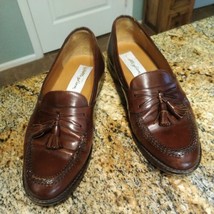 Mezlan Sagunto Leather Tassel Loafers Men Dress Shoes Sz 8.5 - £42.67 GBP