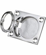 Seachoice 36681 Chrome-Plated Cast Brass Square Flush Hatch Ring Pull, 1... - $414.72 MXN
