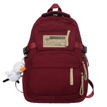 New Cool Male Travel High Capacity Female Red Laptop Bag Girl Boy School... - £86.01 GBP