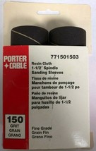 Porter Cable 1.5&#39;&#39; x 4.5&#39;&#39; 150 Grit Spindle Resin Cloth Sanding Sleeve (... - £6.74 GBP