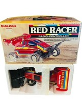 Red Racer RC Off Road Toy Radio Shack Remote Control Car Vtg Wire Box Drag Race - £58.48 GBP