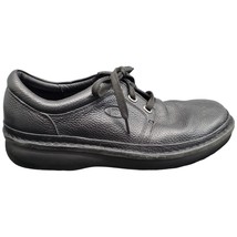 Propét Villager Orthopedic Shoes Mens Size 12 D Black Leather Lace Up M4070 - $43.55