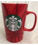 2014 Starbucks 16oz Christmas Blend Red Mug with Mermaid Logo Starburst ... - $10.99