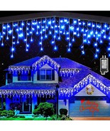 Christmas Lights 100 FT 1040 LED Outdoor - 8 Modes Icicle Lights with 24... - £34.91 GBP