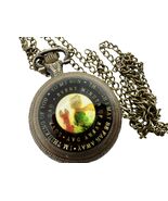 Pocket Watch with Little Prince Literary Design - Fantasy Medal Edition - $32.51 CAD