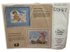 The Creative Circle Embroidery Kit Feathered Friends Needlecraft Stitch 0347 NEW - £7.03 GBP