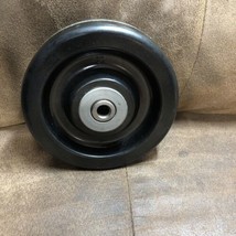 Caster Wheel 5&quot; Solid Polyurethane on Plastic Wheel With Bearing &amp; Kit - £10.11 GBP
