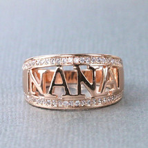 [Jewelry] Nana Grandma Mommy Alloy Ring for Woman/Family Gift - £6.31 GBP