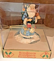 Wilton Shaker Hearth Scandinavia Santa Cookie Press Christmas New in box... - $12.87