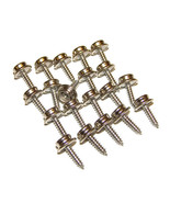 Snap Fastener Stud, 5/8" Stainless Steel Screw #8, 100 Piece Set, Marine Grade - $108,695.39 MXN