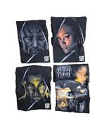 Lot of 4 Star Trek Shirts Size Small Black USS Enterprise Uhura Nero Kirk - $39.49
