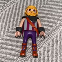 Vintage Playmobil Viking Action Figure Geobra Toy 2002 - $7.84