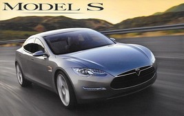 2010/2011 TESLA MODEL S concept sales brochure catalog sheet card Electric - $8.00