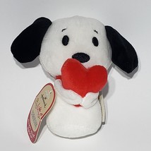 Hallmark Itty Bittys Peanuts Snoopy Red Heart Valentine 4.5” Mini Plush NWT - £8.75 GBP