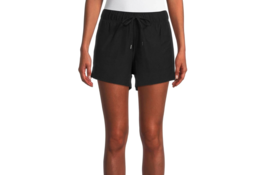 Athletic Works Women&#39;s Shorts Black Soot 2XL (20) Performance Stretch New - £10.09 GBP
