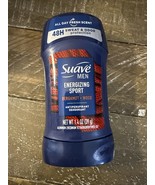 Suave Men Energizing Sport Bergamot Wood Deodorant - $7.80
