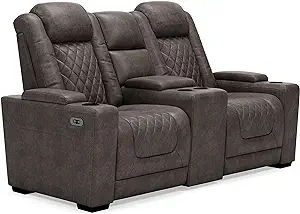Signature Design by Ashley Hyllmont Power Reclining Loveseat with Center Console - £1,876.10 GBP