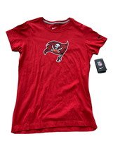 Nike NFL authentic Tampa Bay Buccaneers red short sleeve tshirt NEW womens Large - £18.83 GBP