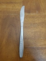 Superior Radiant Rose (1) Butter Dinner Knife Stainless Steel Flatware U... - $220.06 MXN