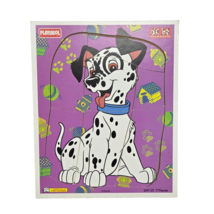 VINTAGE DISNEY PLAYSKOOL 101 DALMATIANS 7 PIECE FRAME TRAY PUZZLE LUCKY DOG - $9.50