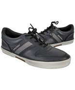 Mens Size 13 Sperry Halyard Retro Shoes zLace Up Core Black Sneakers Cas... - $77.61 CAD