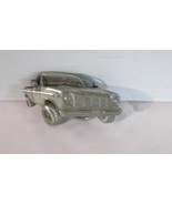  Cut Out Classic Sport Car Pewter Belt Buckle; By Bergamot 1981 - $24.26 CAD