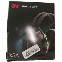 3M Peltor X5A 290 Earmuff Premium Class 5 Over The Head Protective Black... - $49.49
