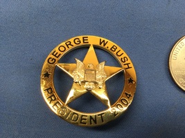 2004 George W. Bush President Star Pin Badge - £15.96 GBP